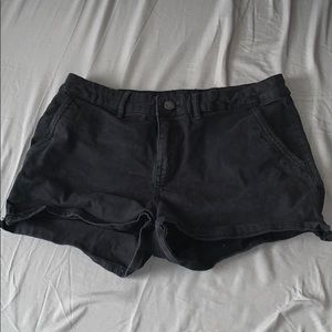 Black shorts